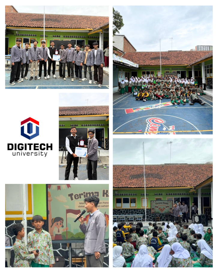 Mahasiswa Manajemen Universitas Teknologi Digital Gelar PKM "Pancasila Sebagai Pedoman Bersikap" di SD IRK Bandung