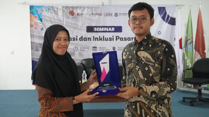 Universitas Teknologi Digital menyelenggarakan Seminar Literasi dan Inklusi Keuangan bersama PT Kiwoom Sekuritas Indonesia (KSI), PT Bursa Efek Indonesia (BEI) dan PT Shinhan Asset Management Indonesi