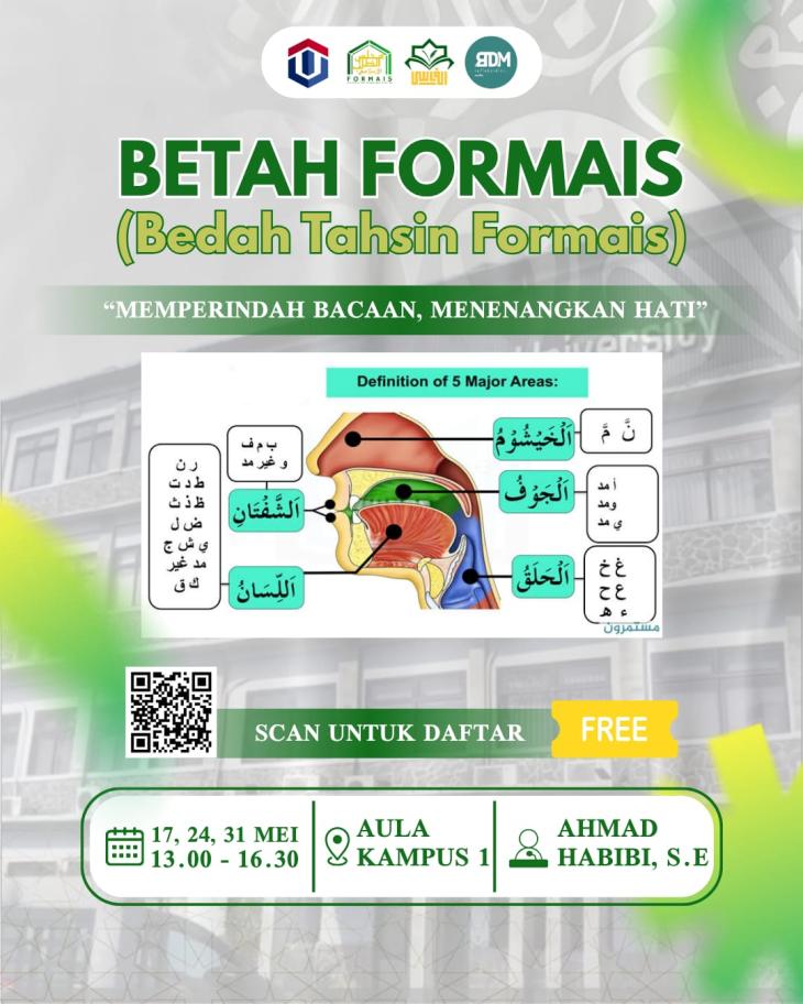 BETAH FORMAIS (Bedah Tahsin FORMAIS)