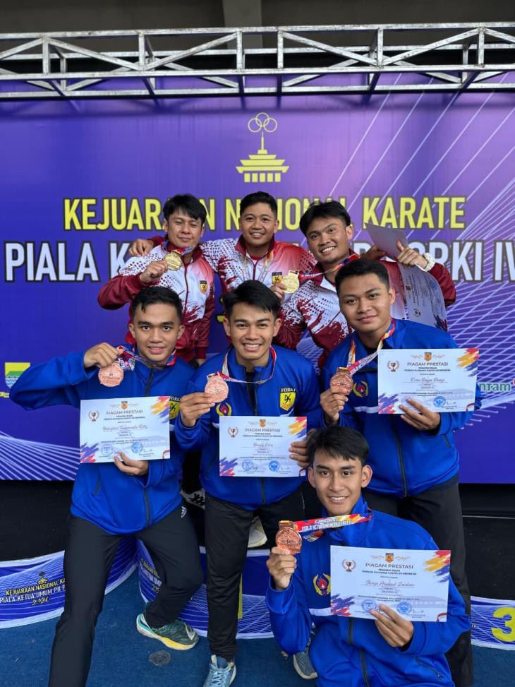 Hebat! Mahasiswa Informatika Universitas Teknologi Digital Raih Juara 3 Senior Kata Beregu Putra di KEJURNAS Karate Piala Ketum PB FORKI IV 2026