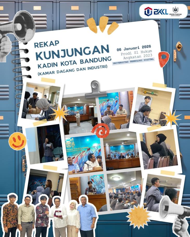 [VIBE CHECK] Mahasiswa Hukum Digitech University Main ke Kadin Kota Bandung, Belajar Law & Business Makin Seru!