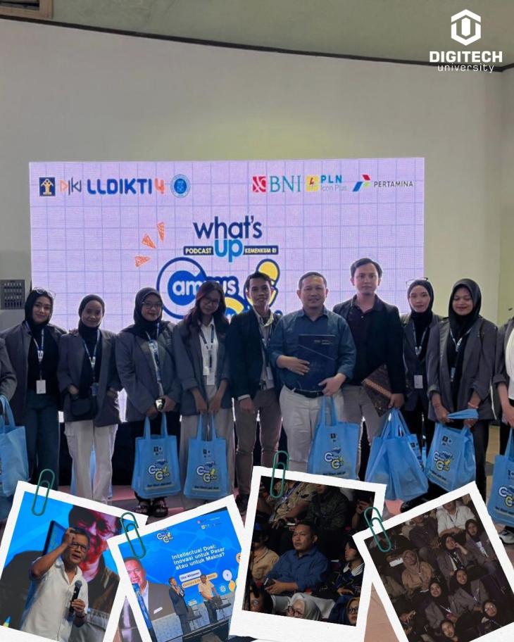 Digitech University Hadiri Penandatanganan MoU Strategis dan Talkshow Nasional di Sabuga ITB
