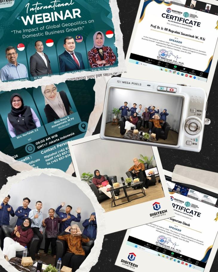 Universitas Teknologi Digital Sukses Selenggarakan International Webinar 2026 Bahas Dampak Geopolitik Global terhadap Pertumbuhan Bisnis Dalam Negeri