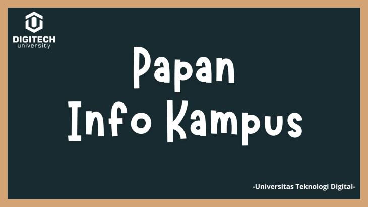 Penggunaan Ruangan Perkuliahan Selama Minggu Tenang dan UAS
