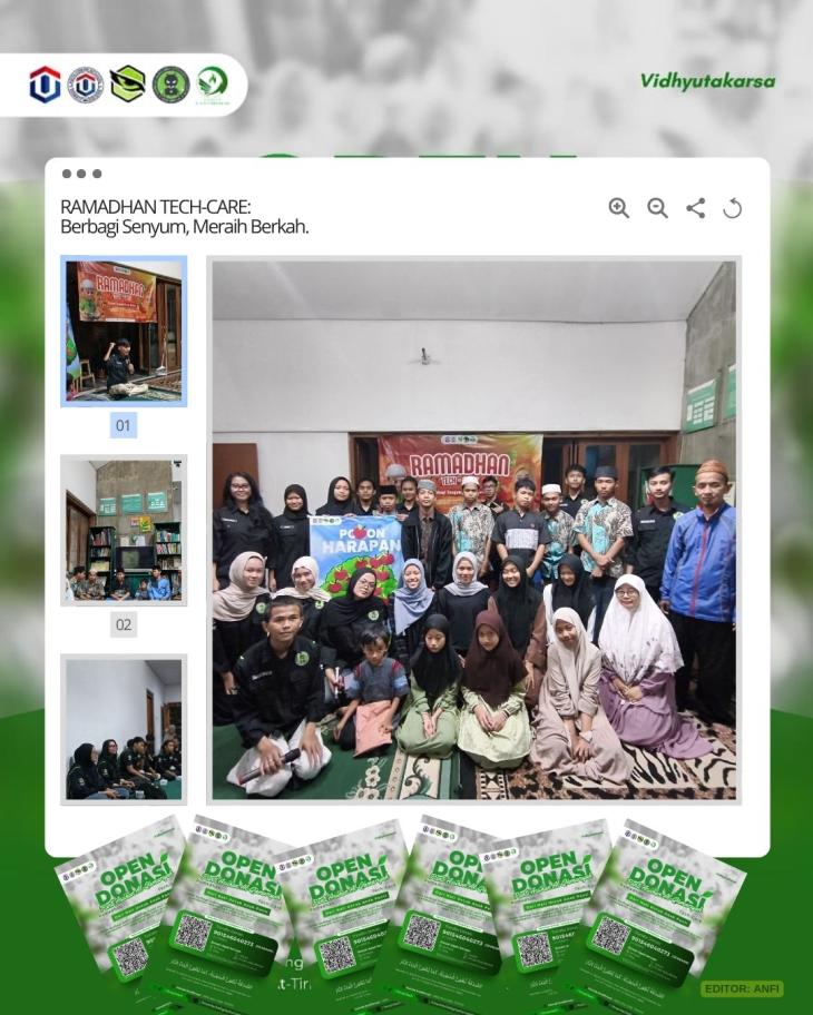 Ramadhan Tech-Care: Satu Langkah Kecil Kepedulian, Sejuta Harapan untuk Masa Depan