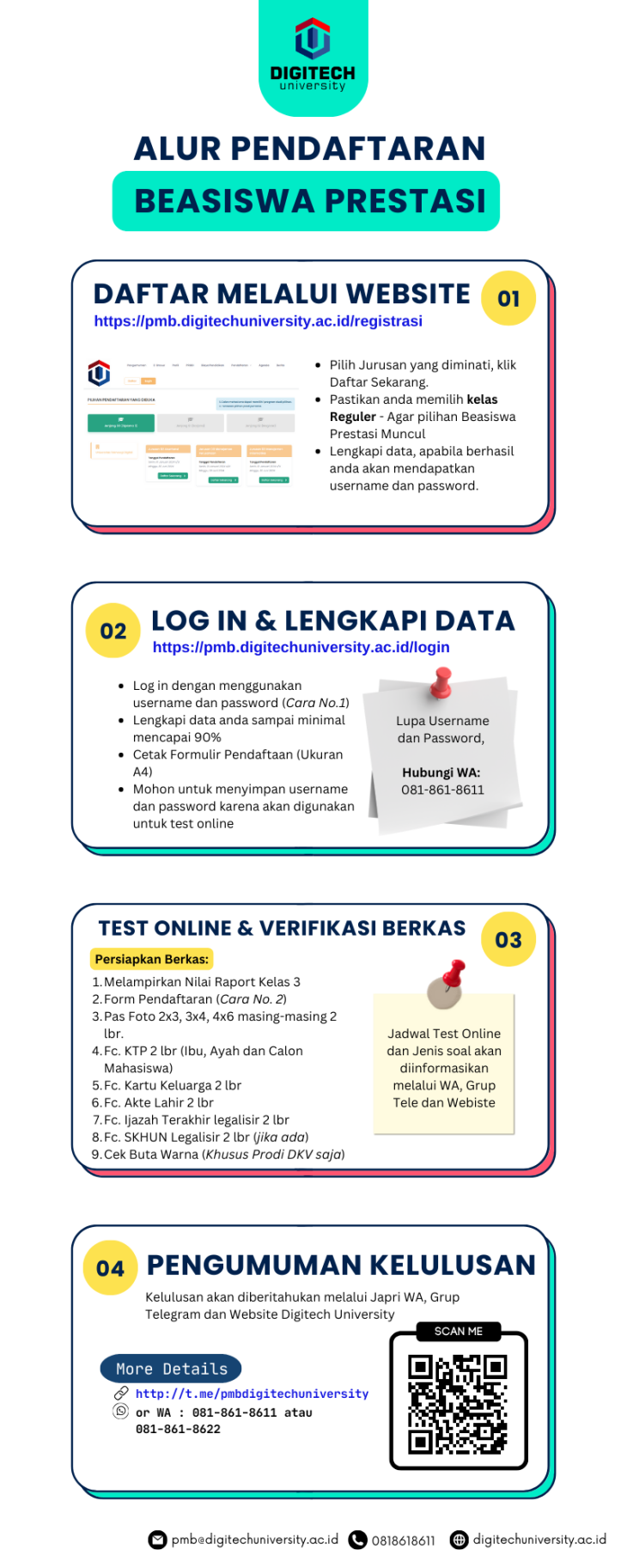 Beasiswa Prestasi di Digitech University
