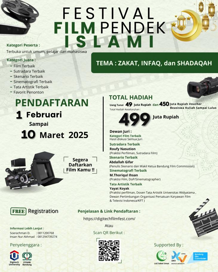 🎬 FESTIVAL FILM PENDEK ISLAMI 2025 📽️