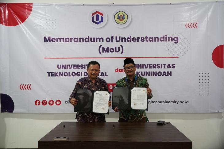 Universitas Teknologi Digital dan Universitas Kuningan Menandatangani Perjanjian Kerjasama