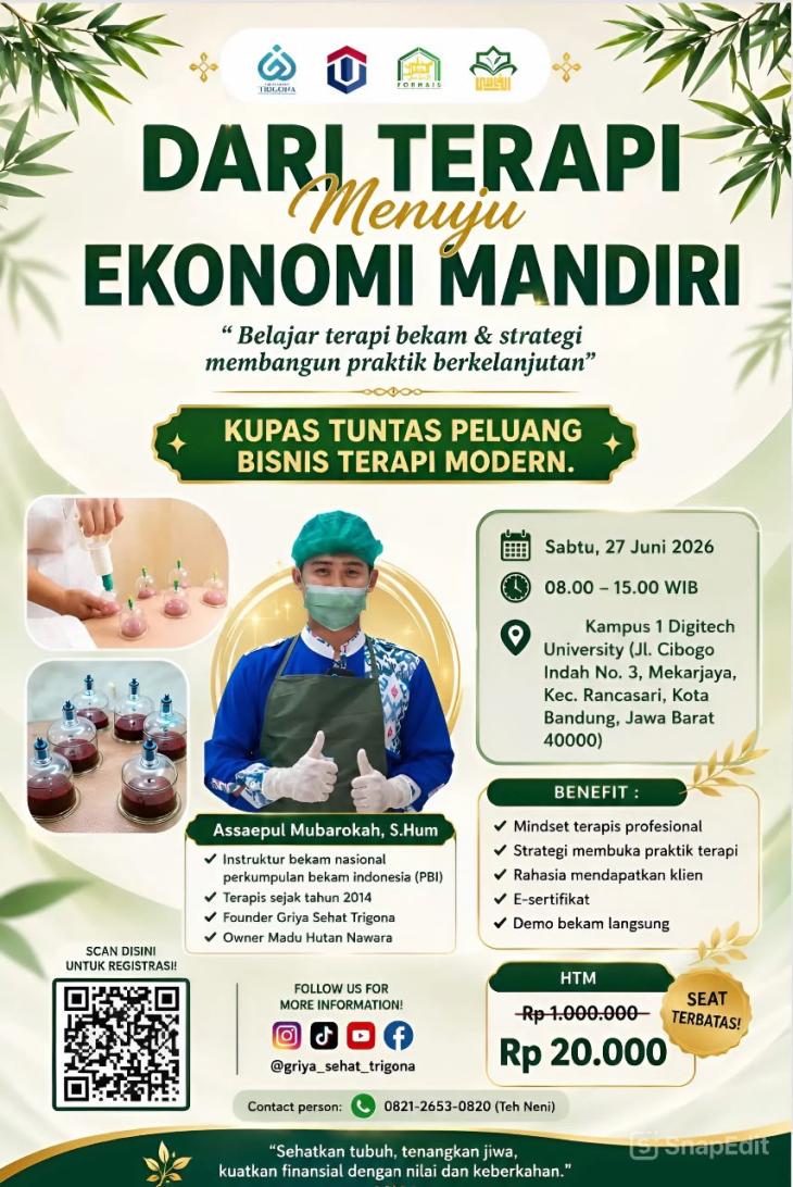 Dari Terapi Menuju Ekonomi Mandiri